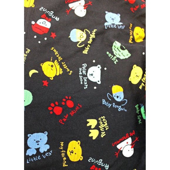 VTG NWT The Limited 3 pc Girls Baby Dress Diaper Cover Hat Bear Penguin Snowman - Picture 10 of 12